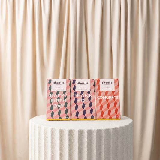 "Happy Birthday" Milk Chocolate Block 35gm