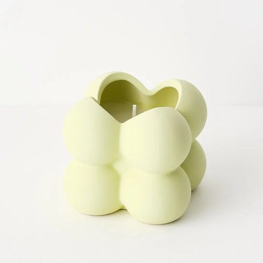 Candle Bubblo Pastel Light Green