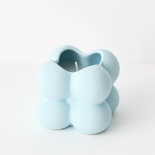 Candle Bubblo Pastel Blue