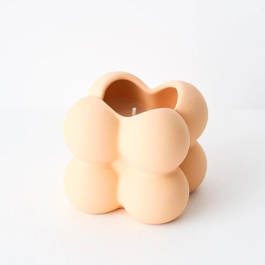 Candle Bubblo Pastel Orange