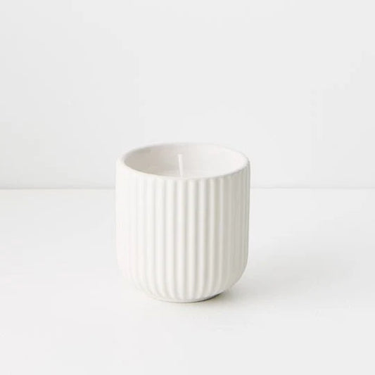 Candle Milana White Small