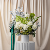 Christmas Vase Arrangement White