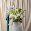 Christmas Vase Arrangement White
