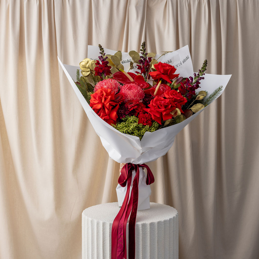 Christmas Bouquet Red