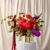 Christmas Vase Arrangement Red