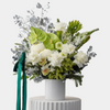 Christmas Vase Arrangement White