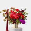 Christmas Vase Arrangement Red