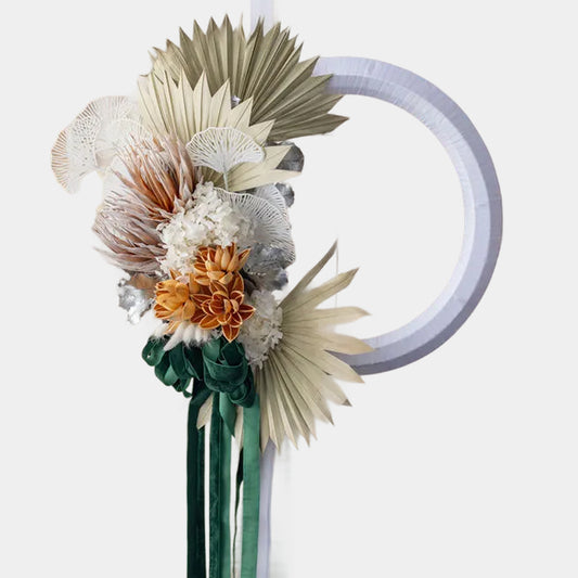 Wreath Preserved - Amber