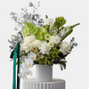 Christmas Vase Arrangement White