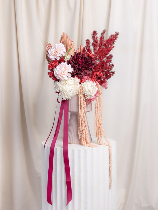Winter Blush Preserved Arrangement