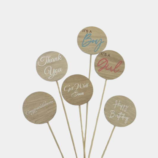 Wooden Message Pick